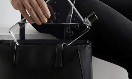 Memobottle A5: The flat water bottle that fits in your bag